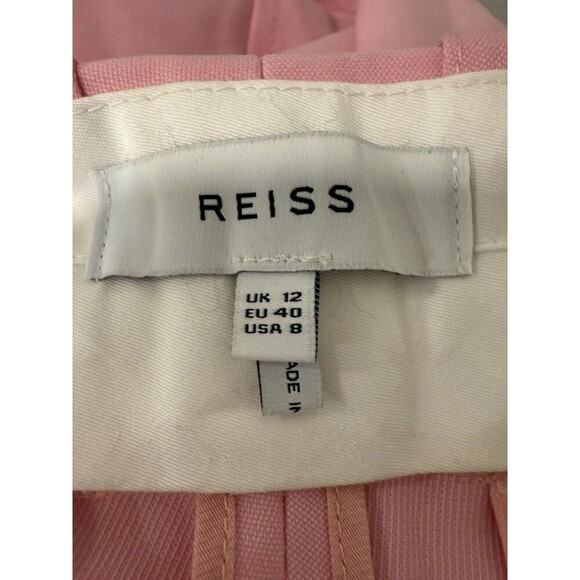 Reiss Bonnie wide-leg woven trousers Size 8 - Picture 9 of 10